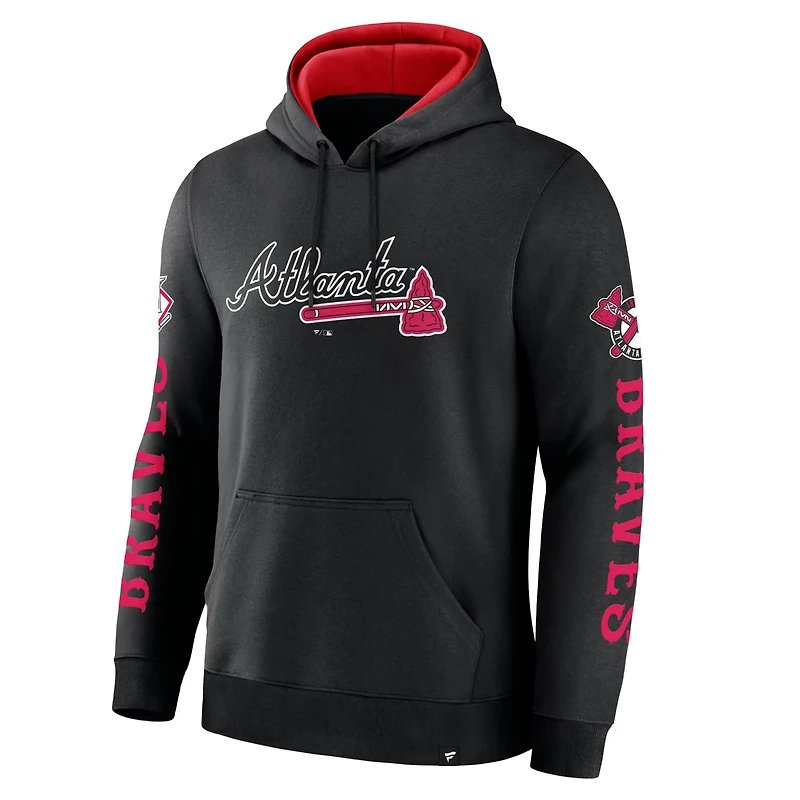 Fanatics Atlanta Braves Big City Legacy Fleece Pullover Hoodie