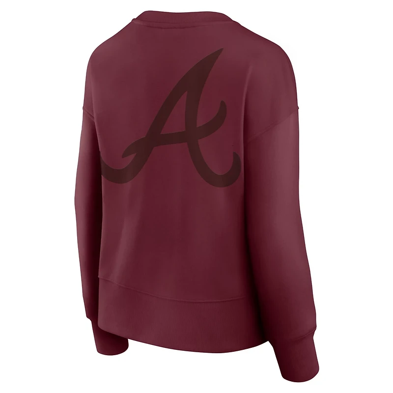 Fanatics Atlanta Braves Elements Flow Pullover Sweatshirt