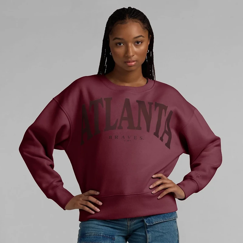 Fanatics Atlanta Braves Elements Flow Pullover Sweatshirt