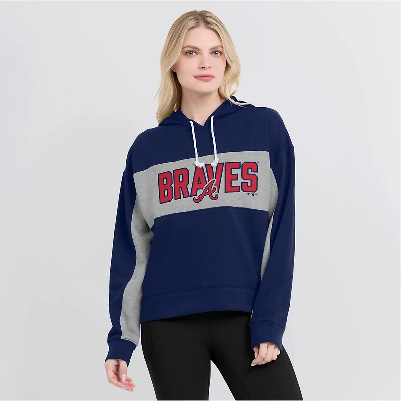 Fanatics Atlanta Braves Filled Stat Sheet Pullover Hoodie