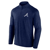 Fanatics Atlanta Braves Head-to-Head Raglan Quarter-Zip Jacket
