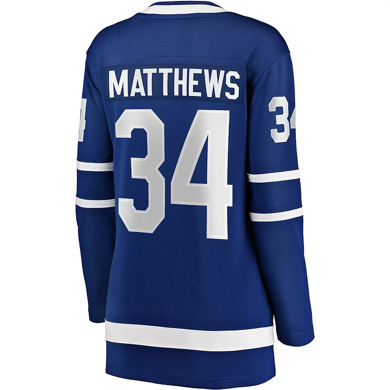 Fanatics Auston Matthews Toronto Maple Leafs Home Breakaway Jersey
