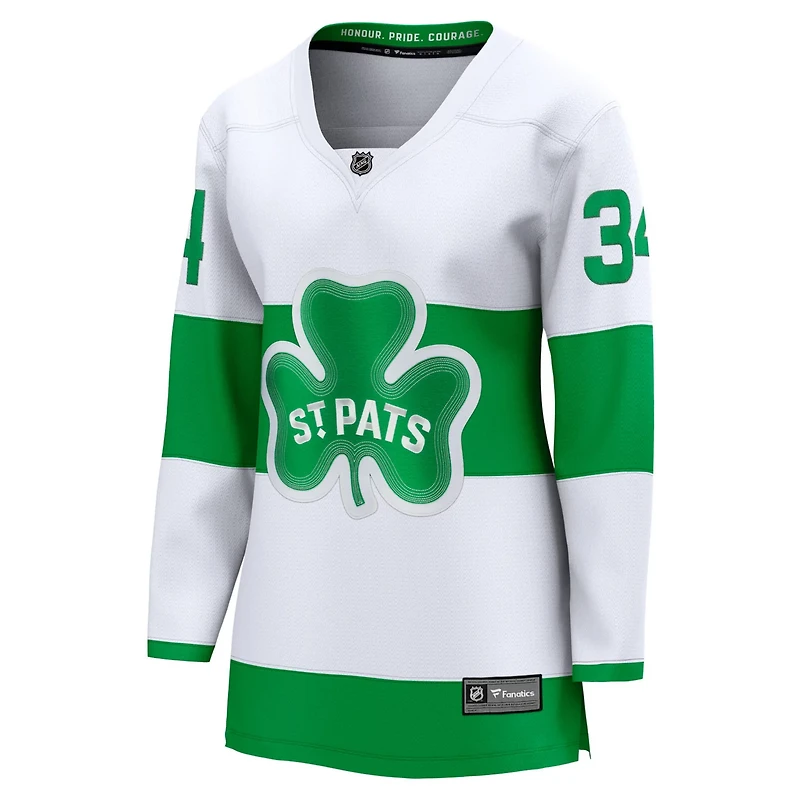 Fanatics Auston Matthews Toronto Maple Leafs St Patricks Alternate Premier Breakaway Player Jersey