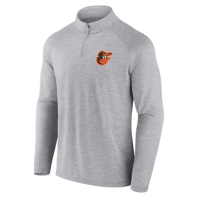 Fanatics Baltimore Orioles Head-to-Head Raglan Quarter-Zip Jacket