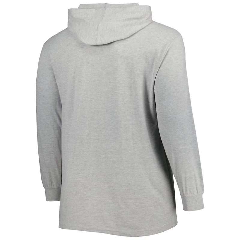 Fanatics /Black Chicago Bulls Big  Tall Pullover Hoodie