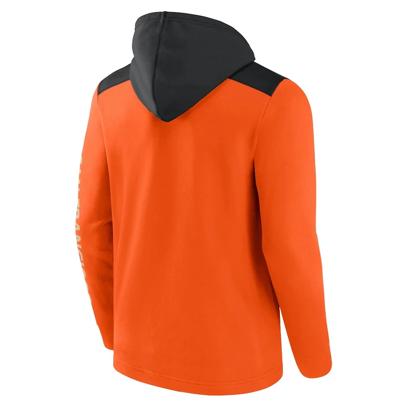 Fanatics /Black San Francisco Giants Ace Hoodie Full-Zip Sweatshirt