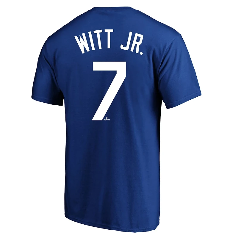 Fanatics Bobby Witt Jr Kansas City s Big Tall Player Name Number T-Shirt