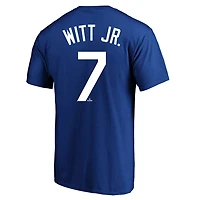 Fanatics Bobby Witt Jr Kansas City s Big  Tall Player Name Number T-Shirt