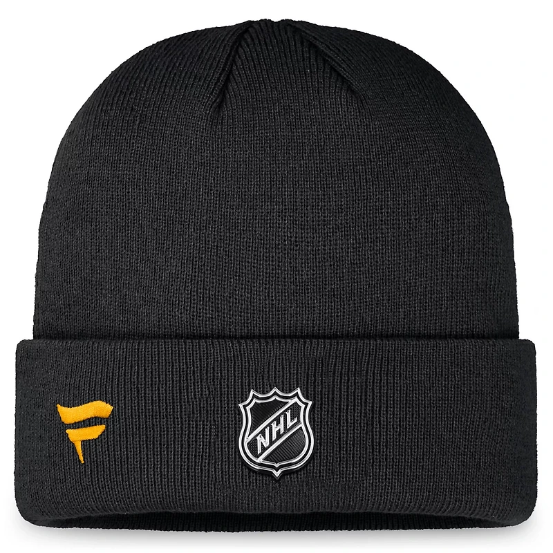 Fanatics Boston Bruins Authentic Pro Training Camp Cuffed Knit Hat