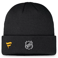 Fanatics Boston Bruins Authentic Pro Training Camp Cuffed Knit Hat