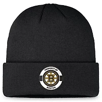 Fanatics Boston Bruins Authentic Pro Training Camp Cuffed Knit Hat