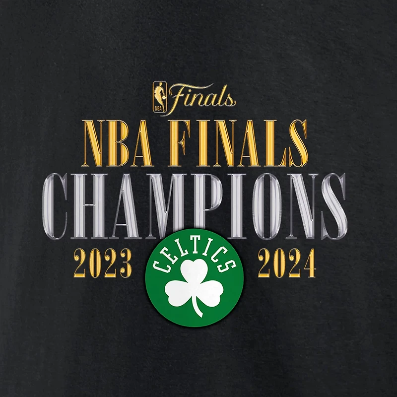 Fanatics Boston Celtics 2024 NBA Finals Champions Fade Away Jumper Roster Signature T-Shirt
