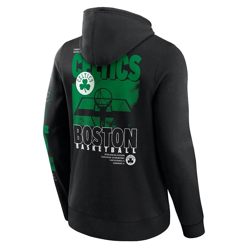 Fanatics Boston Celtics Game Time Crossover Pullover Hoodie