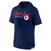 Fanatics Boston Red Sox Offensive Strategy Short Sleeve Pullover Hoodie