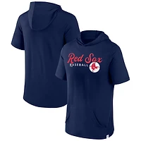 Fanatics Boston Red Sox Offensive Strategy Short Sleeve Pullover Hoodie