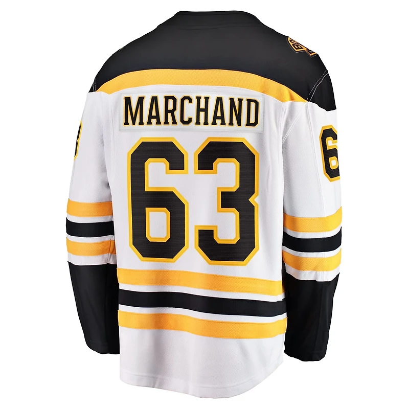 Fanatics Brad Marchand Boston Bruins Away Premier Breakaway Player Jersey