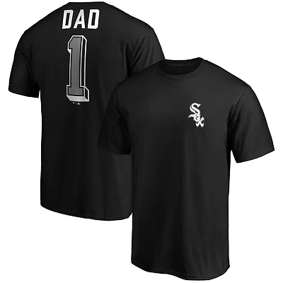 Fanatics Branded Chicago White Sox Number One Dad Team T-Shirt