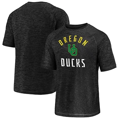Fanatics Branded Oregon Ducks Nexus Arch Striated Raglan T-Shirt
