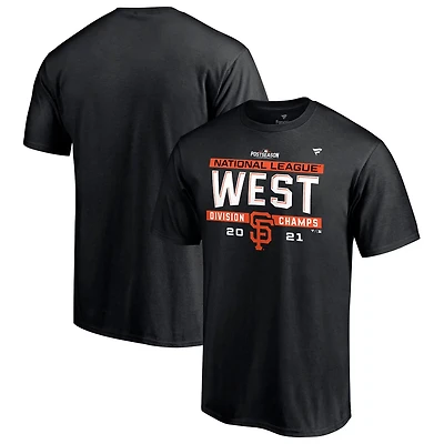 Fanatics Branded San Francisco Giants 2021 NL West Division Champions Locker Room T-Shirt