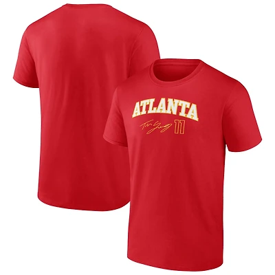 Fanatics Branded Trae Young Atlanta Hawks Name  Number T-Shirt