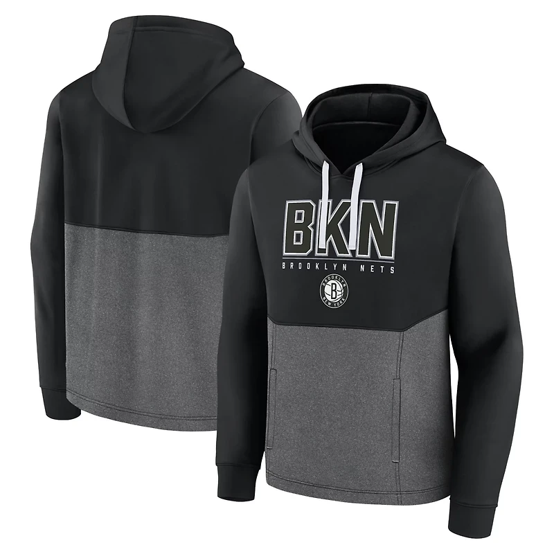 Fanatics Brooklyn Nets Successful Tri-Blend Pullover Hoodie