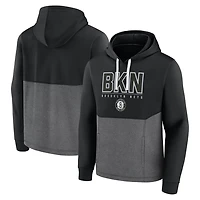 Fanatics Brooklyn Nets Successful Tri-Blend Pullover Hoodie