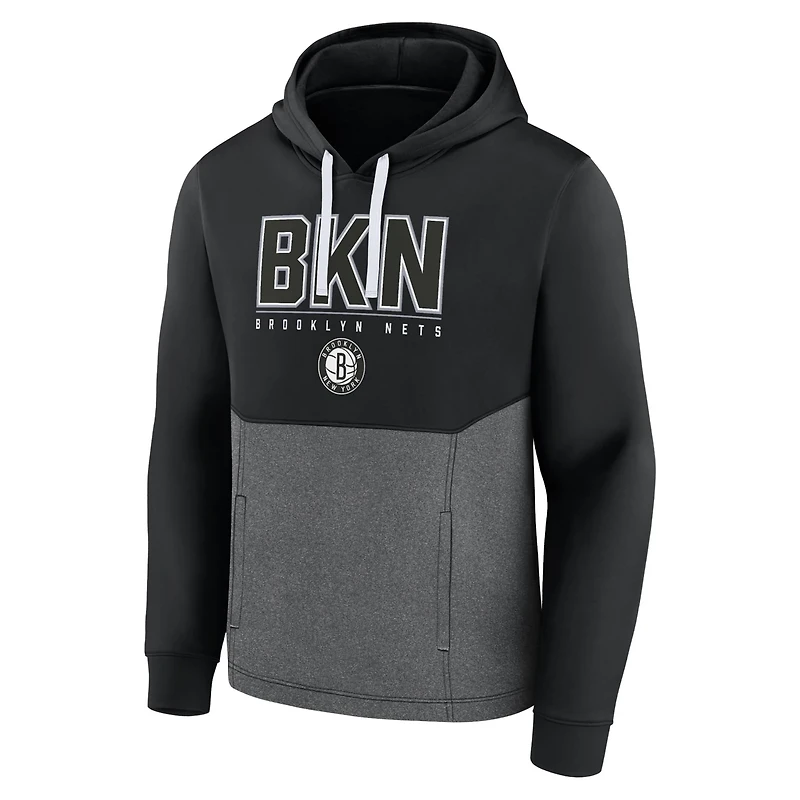 Fanatics Brooklyn Nets Successful Tri-Blend Pullover Hoodie