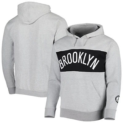 Fanatics Brooklyn Nets Wordmark French Terry Pullover Hoodie
