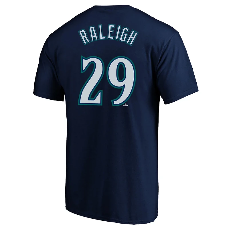 Fanatics Cal Raleigh Seattle Mariners Big Tall Name Number T-Shirt
