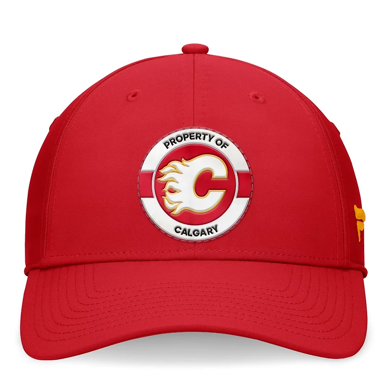 Fanatics Calgary Flames Authentic Pro Training Camp Flex Hat