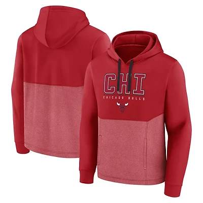 Fanatics Chicago Bulls Successful Tri-Blend Pullover Hoodie