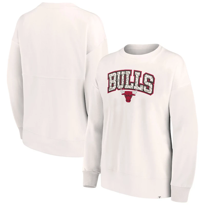 Fanatics Chicago Bulls Tonal Leopard Pullover Sweatshirt