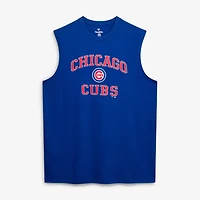 Fanatics Chicago Cubs Big  Tall Heart Soul Muscle Tank Top
