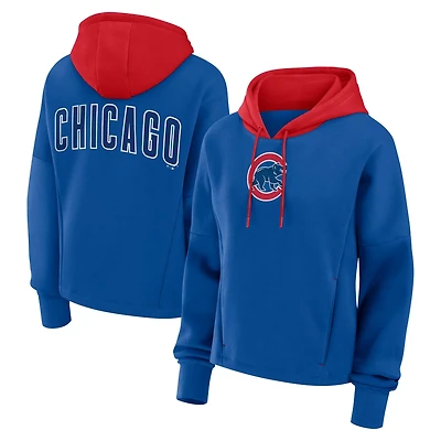 Fanatics Chicago Cubs Oversized High Hip Legacy Fleece Pullover Hoodie
