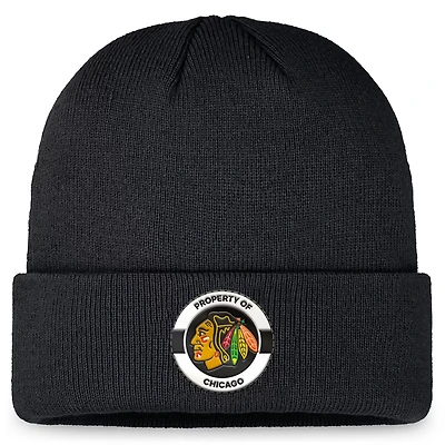 Fanatics Chicago hawks Authentic Pro Training Camp Cuffed Knit Hat