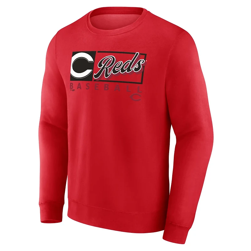 Fanatics Cincinnati s Focus Fleece Pullover Sweatshirt