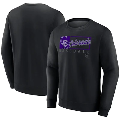 Fanatics Colorado Rockies Focus Fleece Pullover Sweatshirt