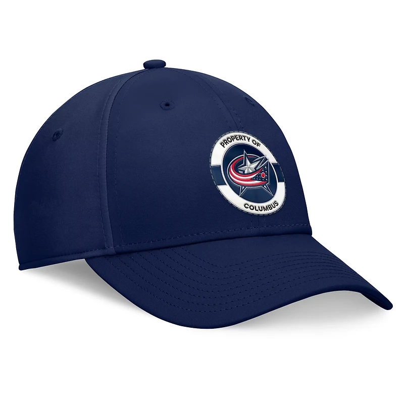 Fanatics Columbus Blue Jackets Authentic Pro Training Camp Flex Hat