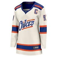 Fanatics Connor McDavid Light Edmonton Oilers Alternate Breakaway Jersey