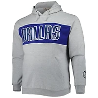 Fanatics Dallas Mavericks Big  Tall Wordmark Pullover Hoodie