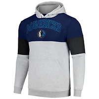 Fanatics Dallas Mavericks Contrast Pieced Pullover Hoodie