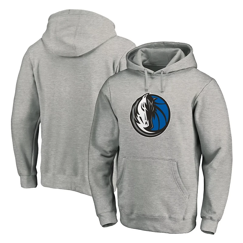 Fanatics Dallas Mavericks Team Primary Logo Fitted Pullover Hoodie