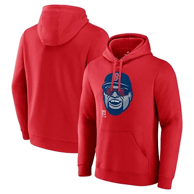 Fanatics David Ortiz Boston Sox Big Papi Portrait Fitted Pullover Hoodie