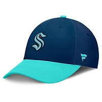 Fanatics Deep Sea Light Seattle Kraken Authentic Pro Rink Flex Hat