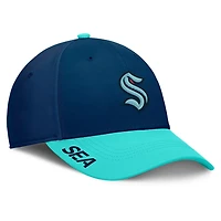 Fanatics Deep Sea Light Seattle Kraken Authentic Pro Rink Flex Hat