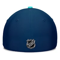 Fanatics Deep Sea Light Seattle Kraken Authentic Pro Rink Flex Hat