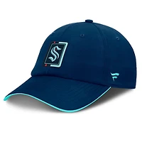 Fanatics Deep Sea Light Seattle Kraken Authentic Pro Ripstop Adjustable Hat