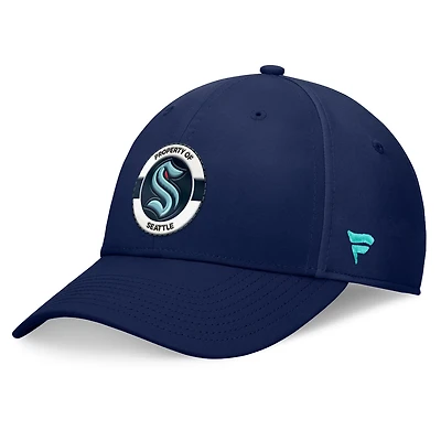 Fanatics Deep Sea Seattle Kraken Authentic Pro Training Camp Flex Hat