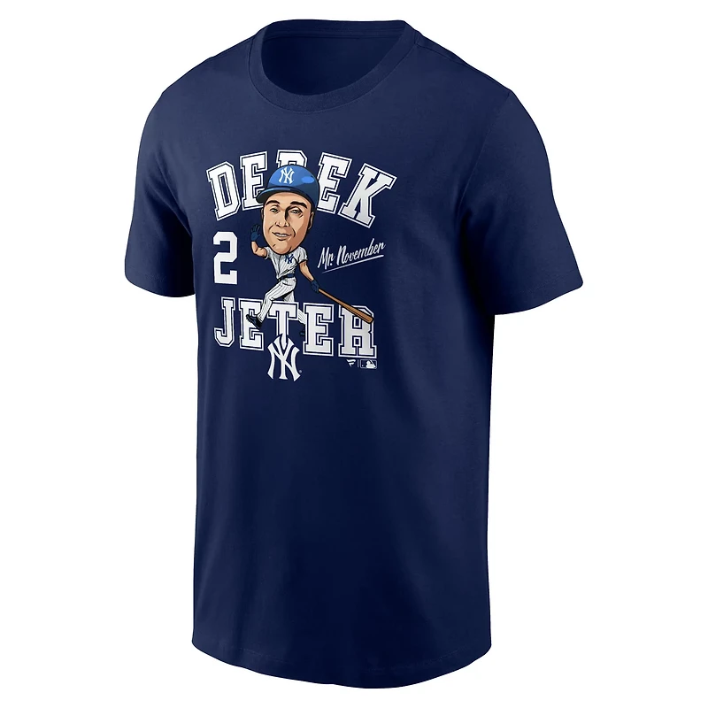 Fanatics Derek Jeter New York Yankees Hometown Caricature T-Shirt