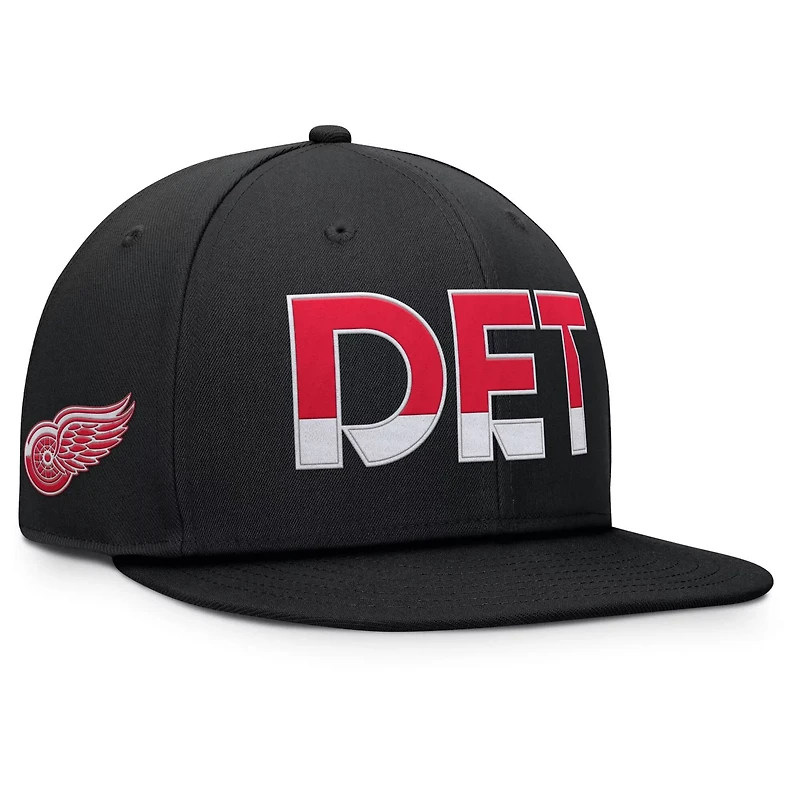 Fanatics Detroit Red Wings Authentic Pro Rink Snapback Hat